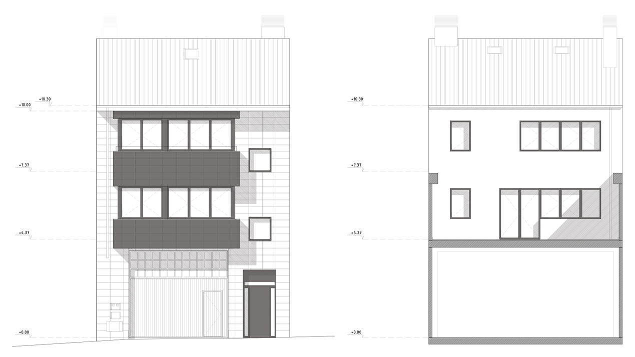 Plano de Arquitectura de la Casa Ezequiel en Alfaro
