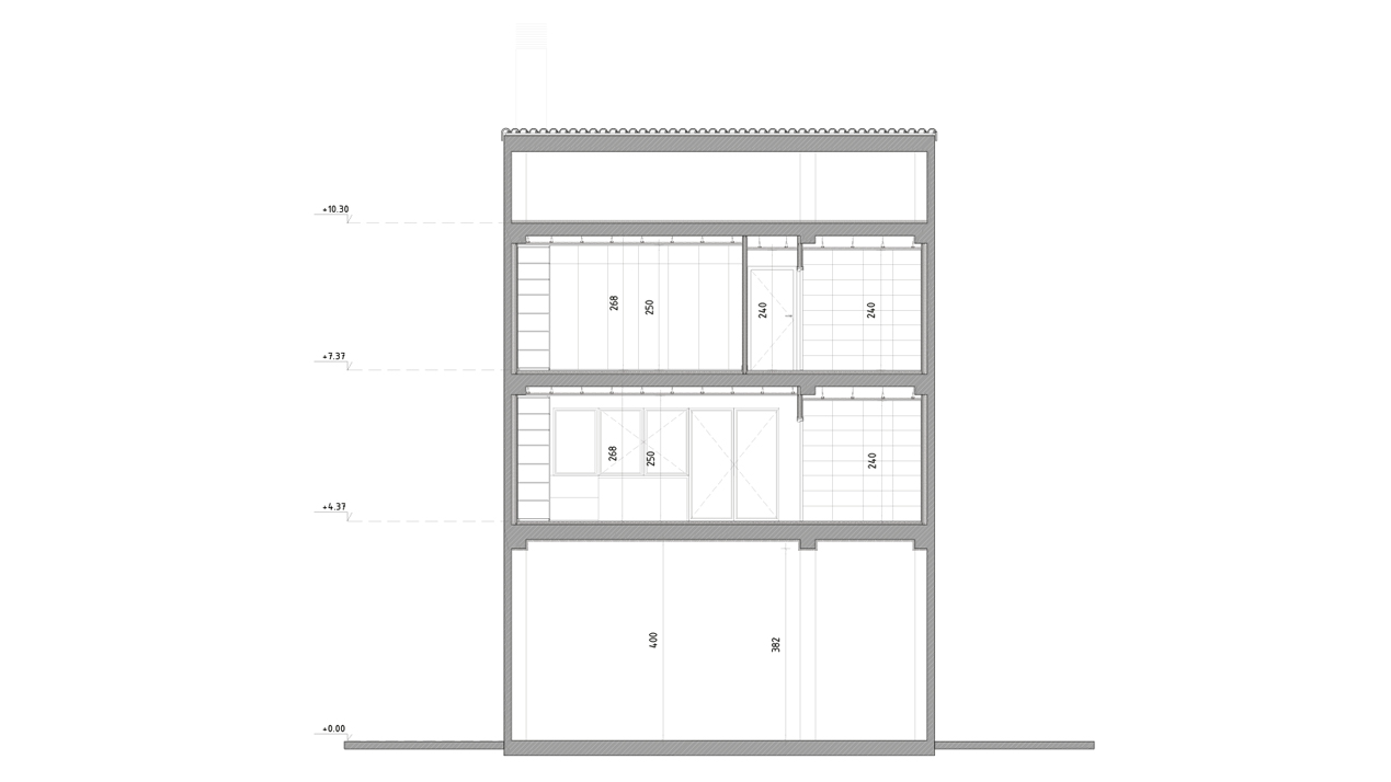 Plano de Arquitectura de la Casa Ezequiel en Alfaro