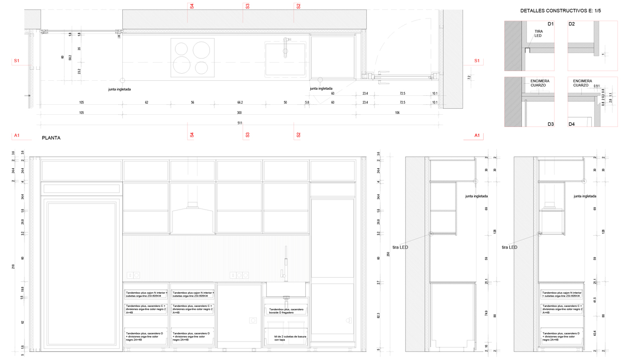 Plano de Arquitectura en casa Libertad de Alfaro