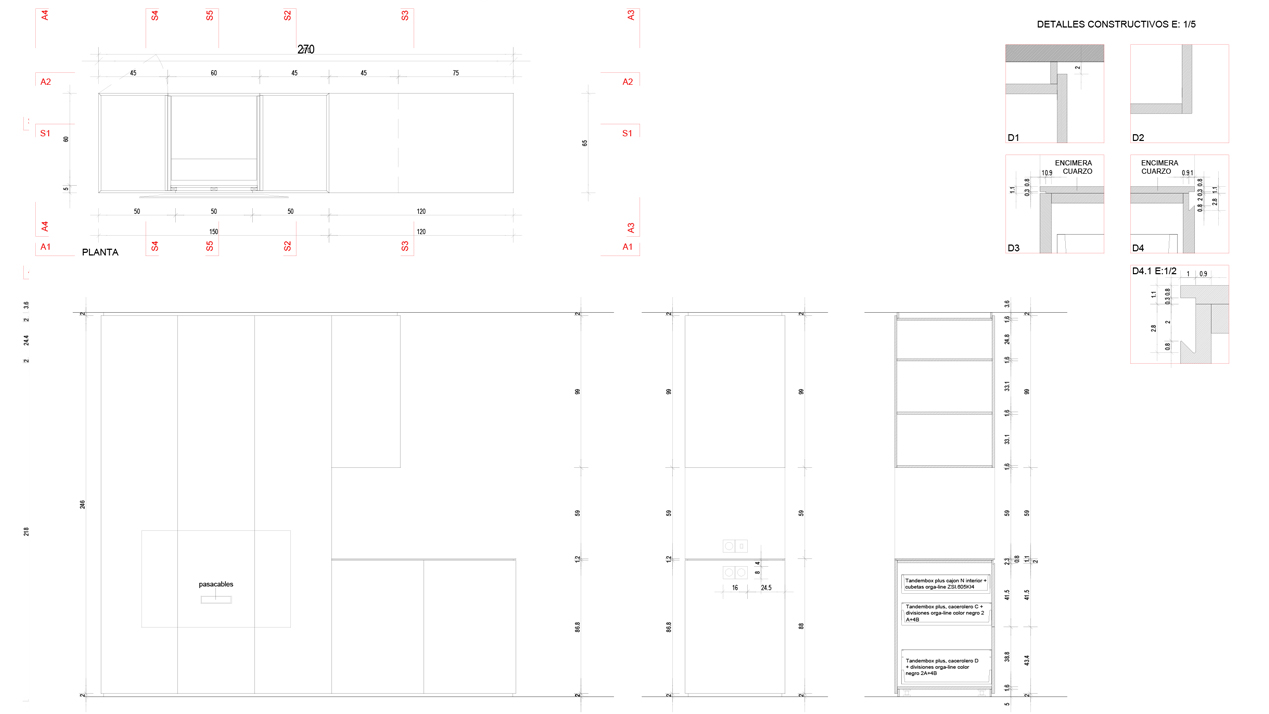 Plano de Arquitectura en casa Libertad de Alfaro