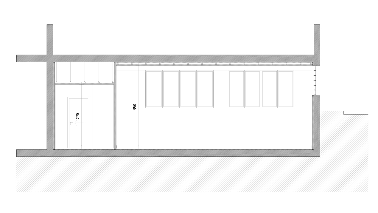 Plano de Arquitectura del Centro de Entrenamiento Personal de Alfaro