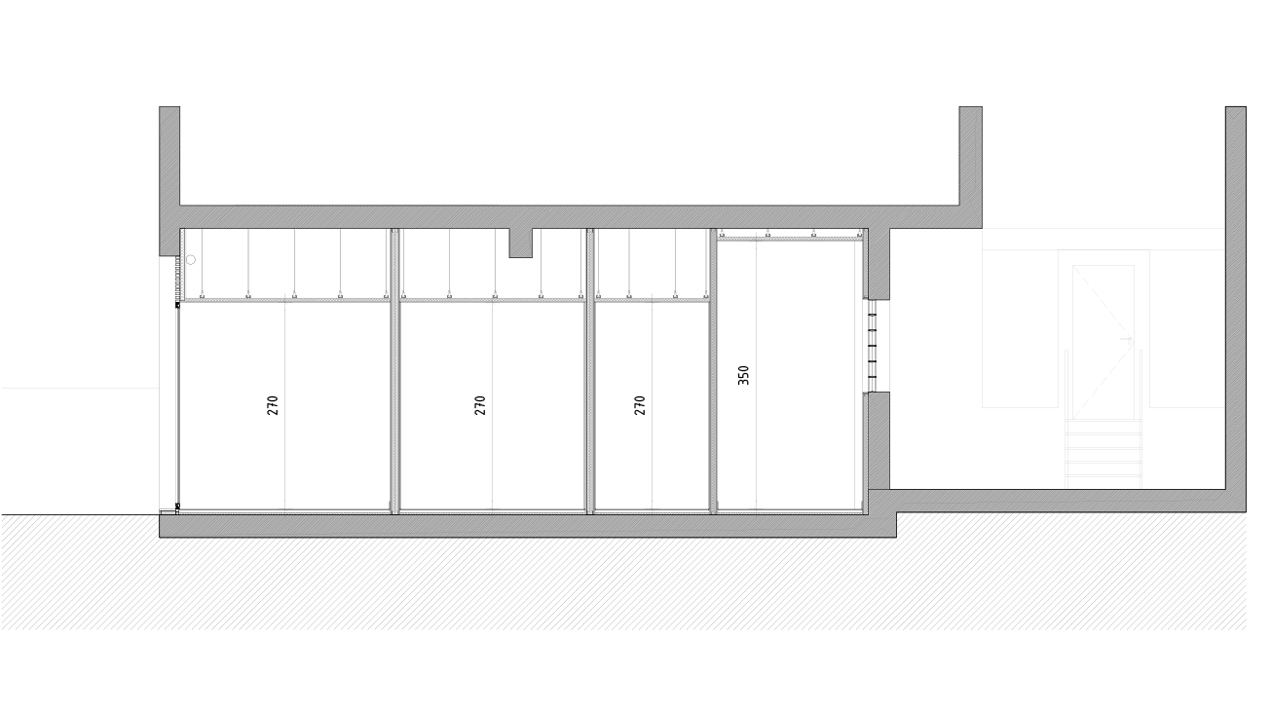 Plano de Arquitectura del Centro de Entrenamiento Personal de Alfaro